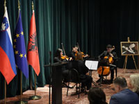 Svečan dogodek ob kulturnem prazniku v Tirani Svečan dogodek ob kulturnem prazniku v Tirani